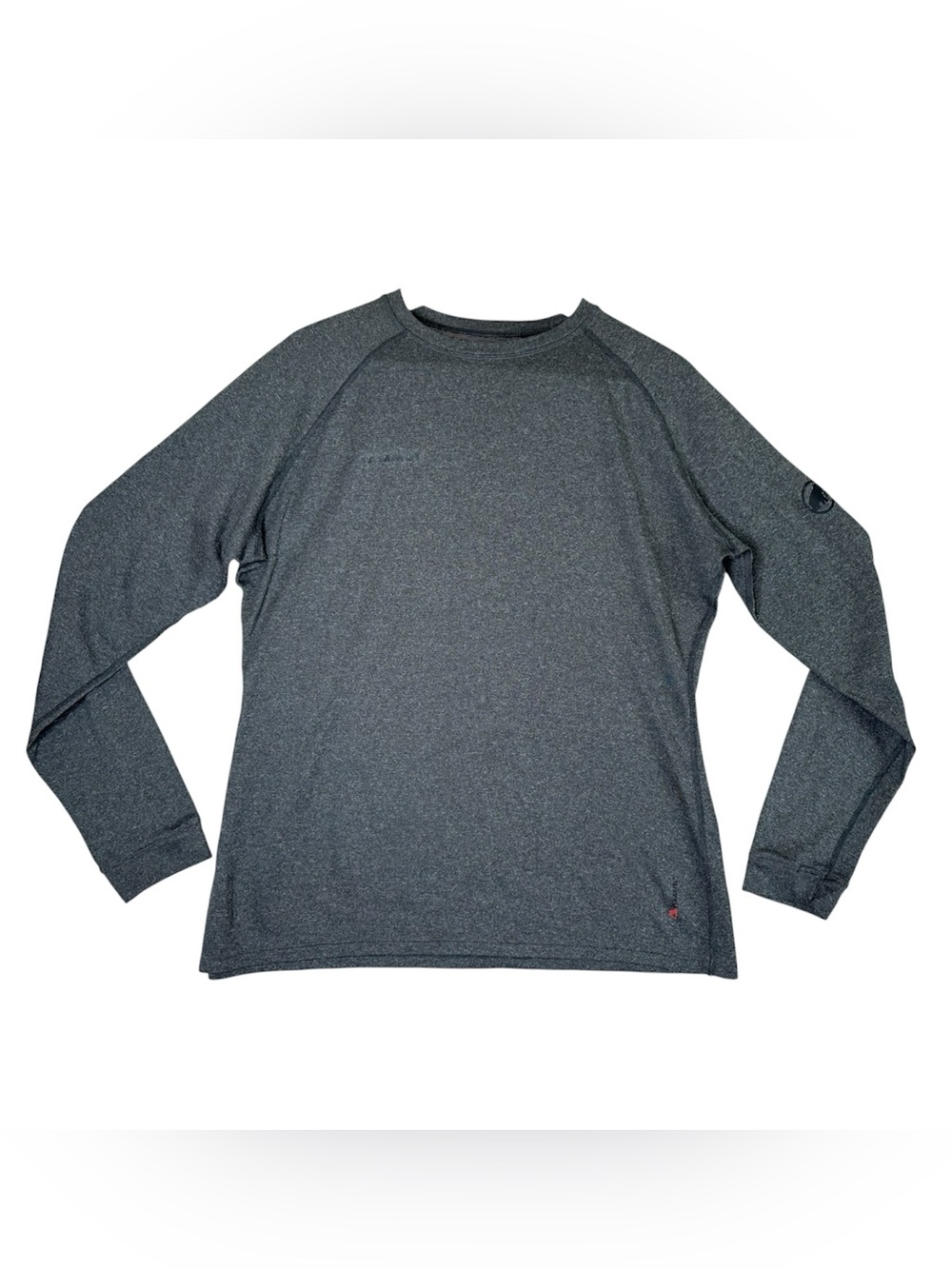 Mammut Klamath Polartec Long Sleeve Wool Blend Shirt Gray Men's Size Large